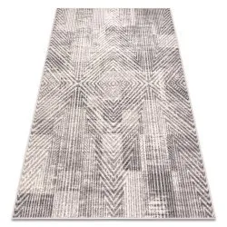 Carpet Wool ANGEL 7890 / 52042 Chevron, herringbone beige / grey