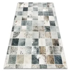 Carpet PATCHWORK 21716 beige - Cowhide