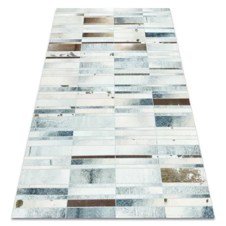 Carpet PATCHWORK 21717 beige - Cowhide, boards 