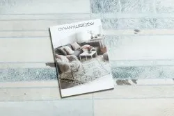 Carpet PATCHWORK 21717 beige - Cowhide, boards 