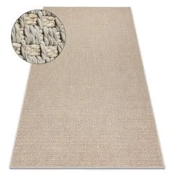 Carpet ORIGI 3561 beige - flat-woven SISAL string