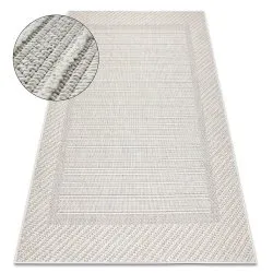 Carpet JERSEY 19261 grey - Frame, structural, loop BOHO 