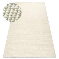 NEPAL 2100 natural, cream - woolen, double-sided, natural