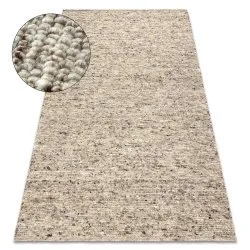 NEPAL 2100 sand, beige carpet - woolen, double-sided, natural