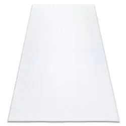 Modern washing carpet LINDO white, anti-slip, shaggy