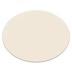 Modern washing carpet LINDO circle cream, anti-slip, shaggy
