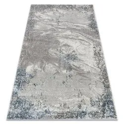 BLISS Z198AZ221 carpet cream / blue - Abstraction, modern, structural