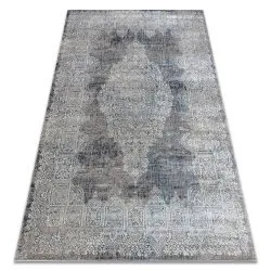 BLISS Z214AZ221 carpet cream / blue - Rosette, modern, structural