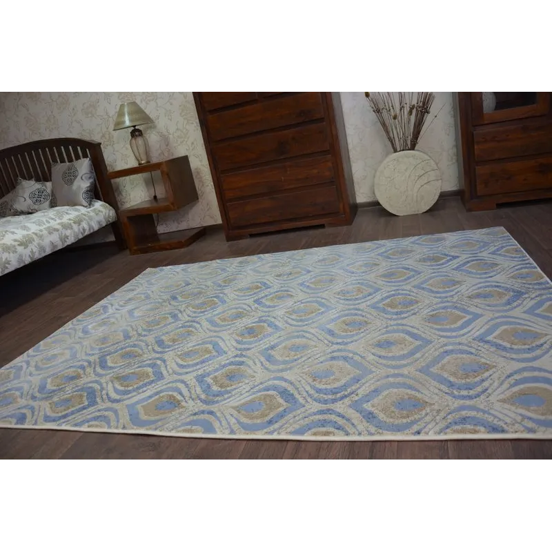 Rug DROP JASMINE 030 L.blue/Smoke