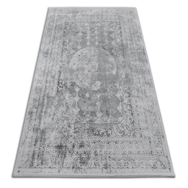 Acrylic Rug VALENCIA 2328 ORNAMENT Dark Gray/Ivory