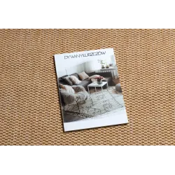 Stylish round sisal rug, a perfect addition to any interior decor