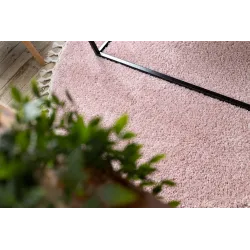 BERBER 9000 Round Pink Rug 120cm