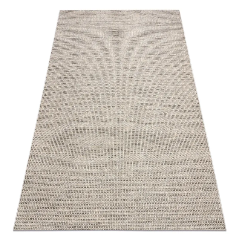 Beige sisal flat weave rug Boho 46215051 for contemporary decor