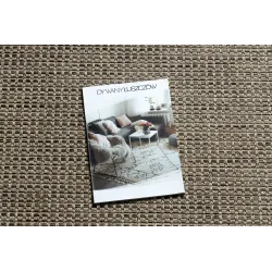 Stylish beige rug perfect for living room decor