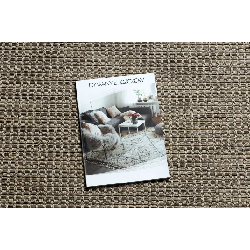 Stylish beige rug perfect for living room decor