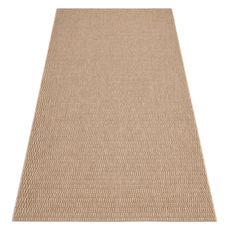 Boho Sisal Rope Rug in beige, natural fabric, perfect for home decor