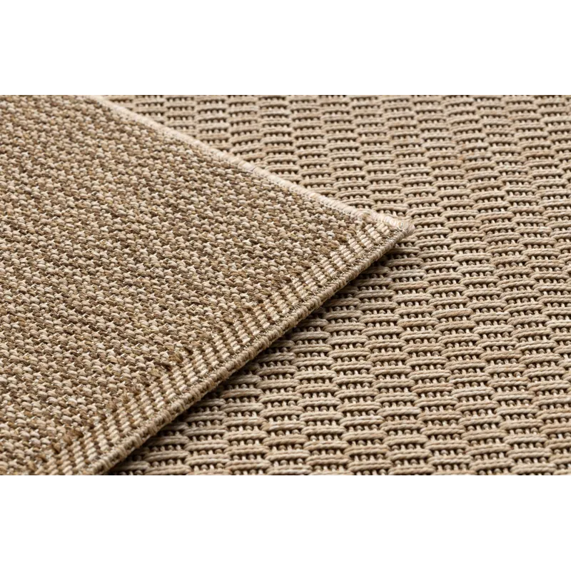 Durable and stylish beige sisal boho rug for home interiors