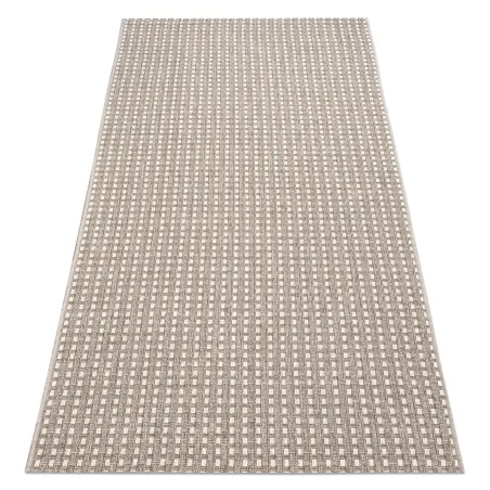 Beige Boho style sisal runner rug, perfect for contemporary spaces