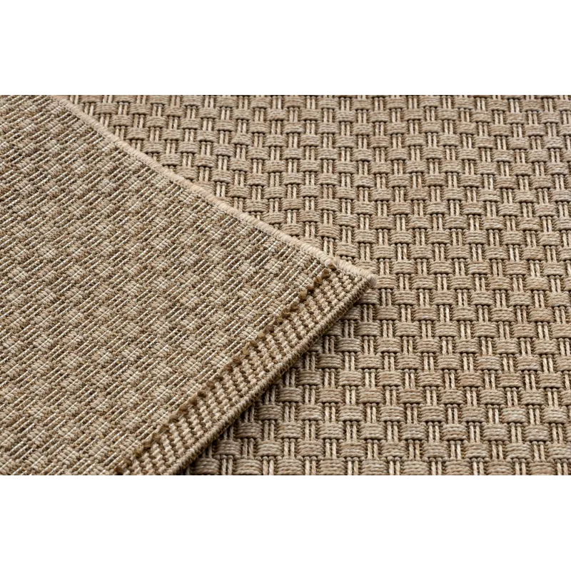 Natural textured sisal rug, boho style, ideal for living room