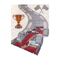 Kids Racing Formula 1 Rug TOYS 75327