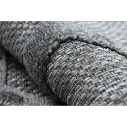 SANTO Sisal Rug 180x270cm Anthracite