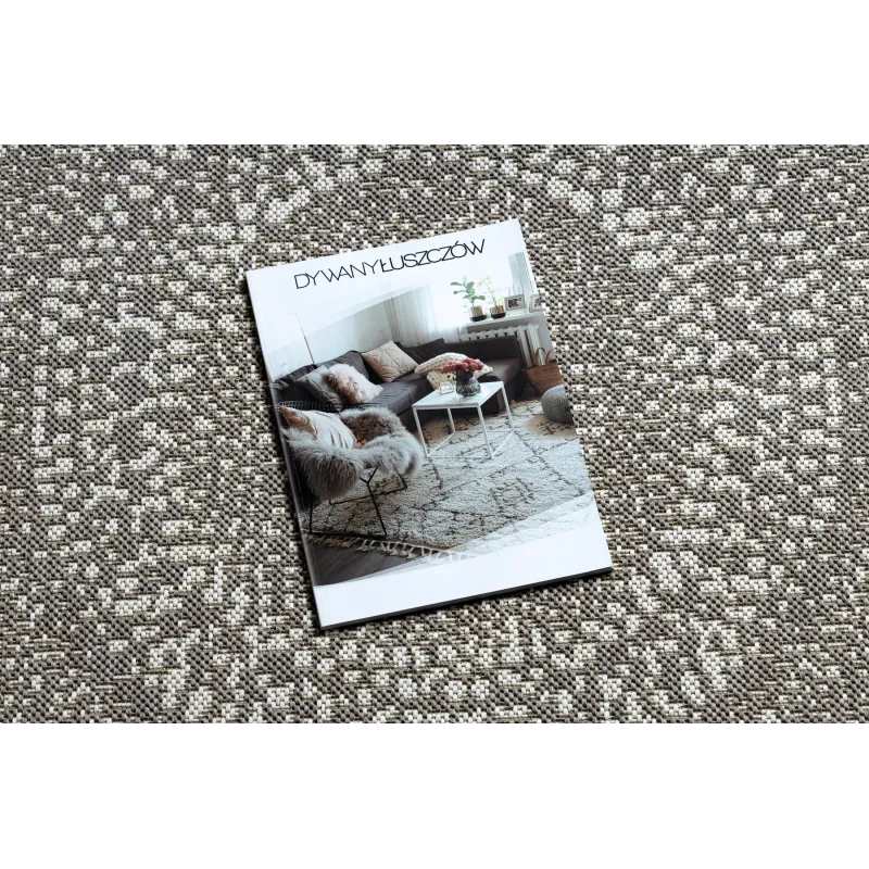 Round Sisal Rope Rug FLAT 120cm Beige