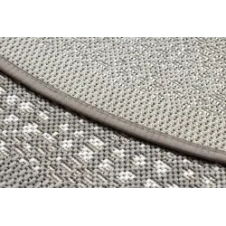 Round Sisal Rope Rug FLAT 120cm Beige