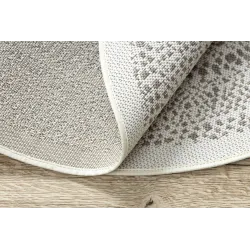 Round Rope Sisal FLAT Rug 120cm Cream