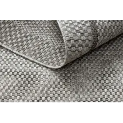 Beige sisal rug, perfect for garden spaces, Boho style