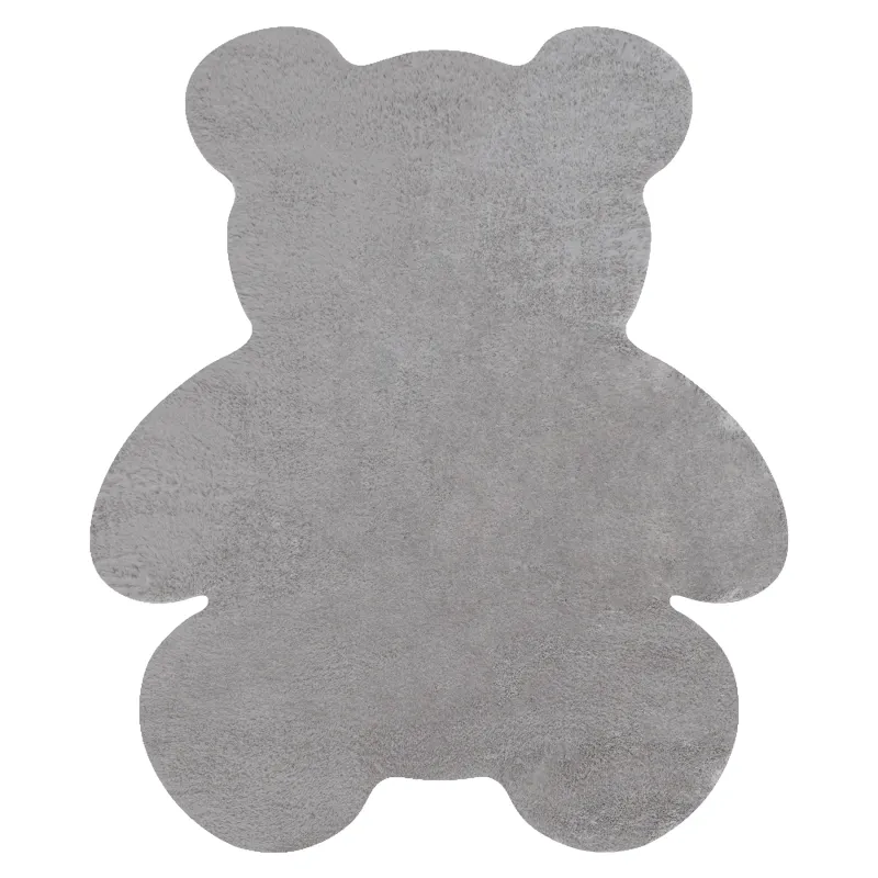 SHAPE 3146 Teddy Bear Shaggy Rug Gray