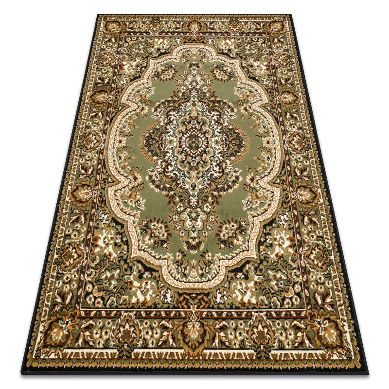 Morad Spring Ornament Rug Olive Green