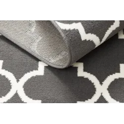 BCF Morad TRELIS Moroccan Clover Rug Anthracite