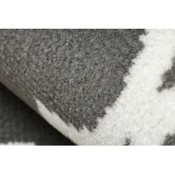 BCF Morad TRELIS Moroccan Clover Rug Anthracite