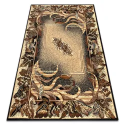BCF MORAD LEAF Agave Classic Rug - Beige