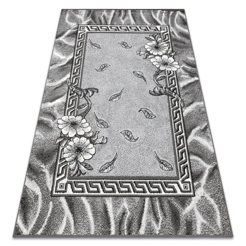 BCF Morad Trio Floral Gray Rug