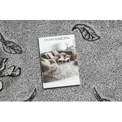 BCF Morad Trio Floral Gray Rug