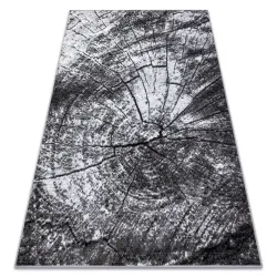 BCF MORAD TREE TRUNK wood - gray rug