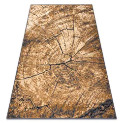 BCF MORAD TREE TRUNK wood - gray / beige / old gold rug