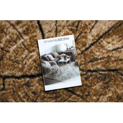 Morad Wood Gold Polypropylene Rug