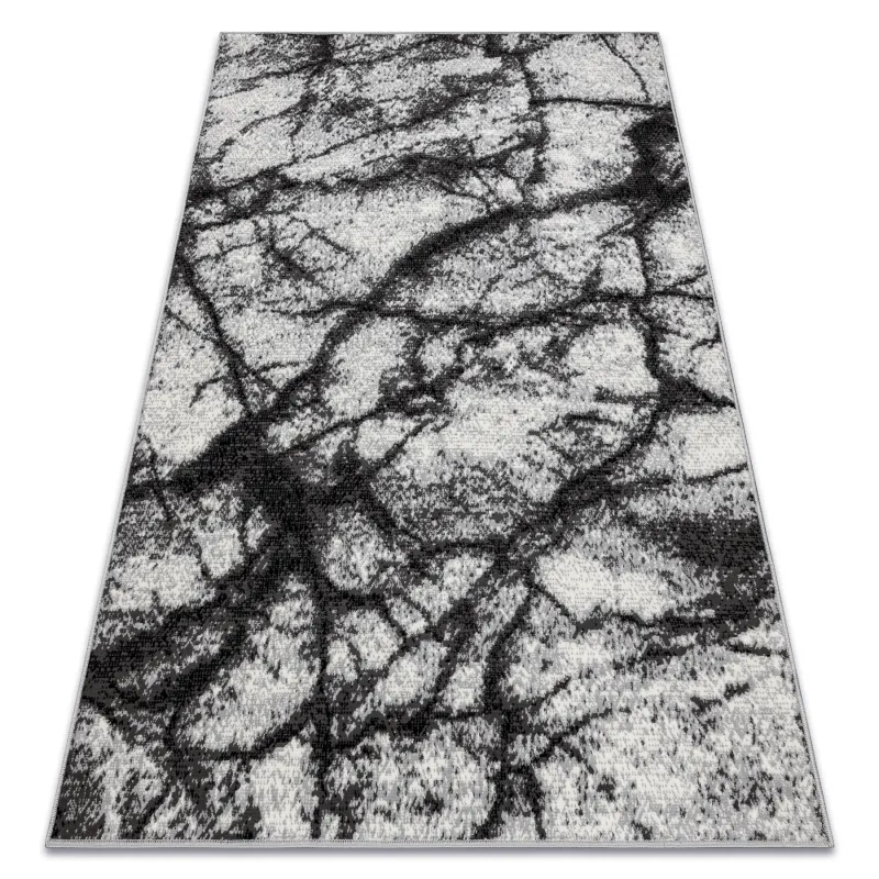 Morad Marble Grey Polypropylene Rug