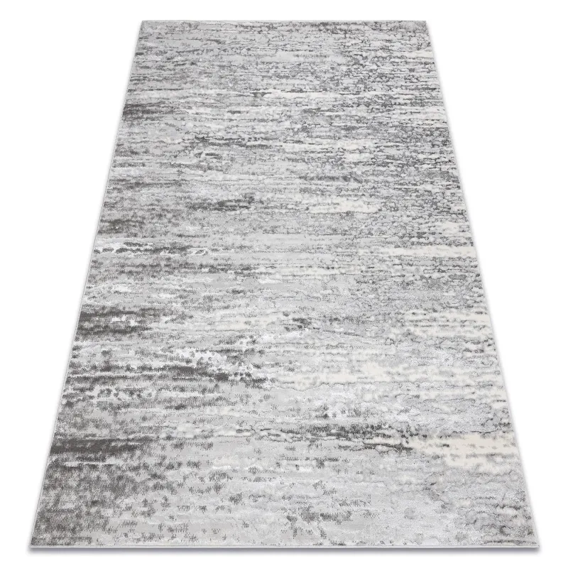 LIRA E2558 Concrete Structural Rug in grey, modern design for contemporary interiors