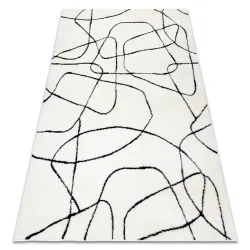 MODE 8522 Abstract Cream/Black Rug