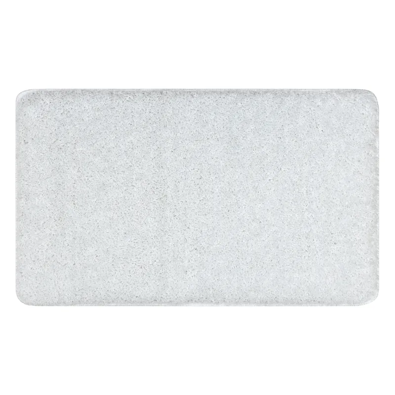 SYNERGY Glamour Bathroom Rug White
