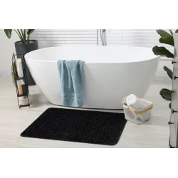 SUPREME LINES Bathroom Rug Black