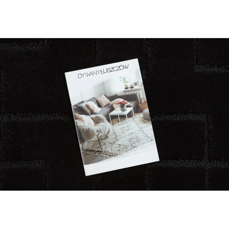 SUPREME LINES Bathroom Rug Black