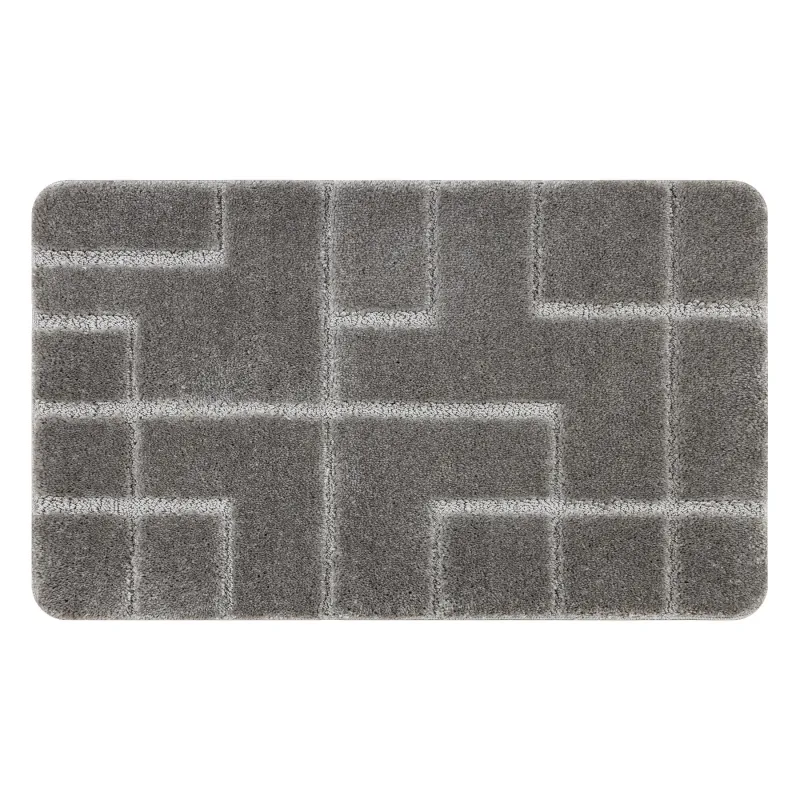 SUPREME LINES Bathroom Rug Grey