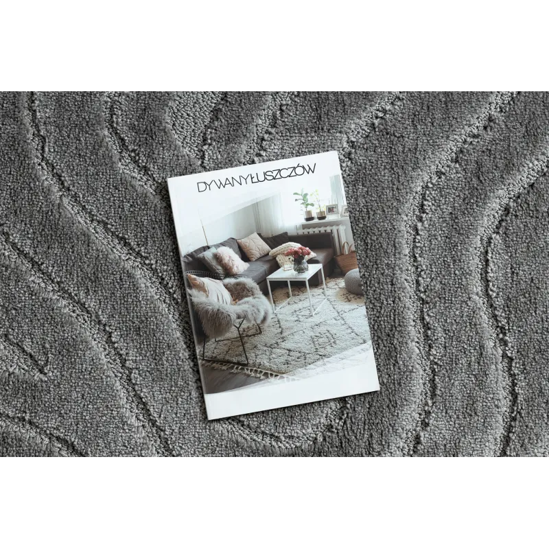 Supreme Waves Gray Bathroom Rug