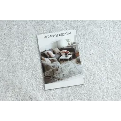 SYNERGY Bathroom Round Rug White