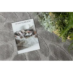 SUPREME Round Bathroom Rug STONES Grey