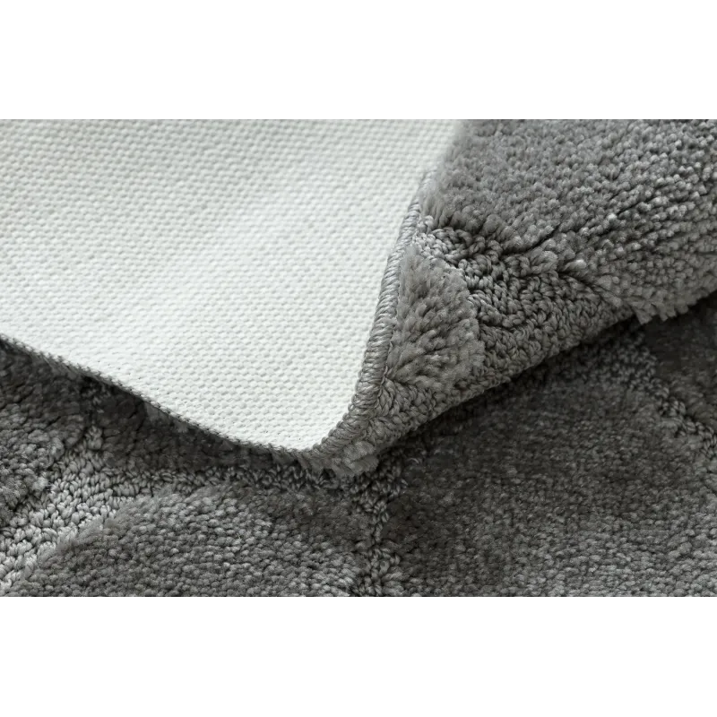 SUPREME Round Bathroom Rug STONES Grey